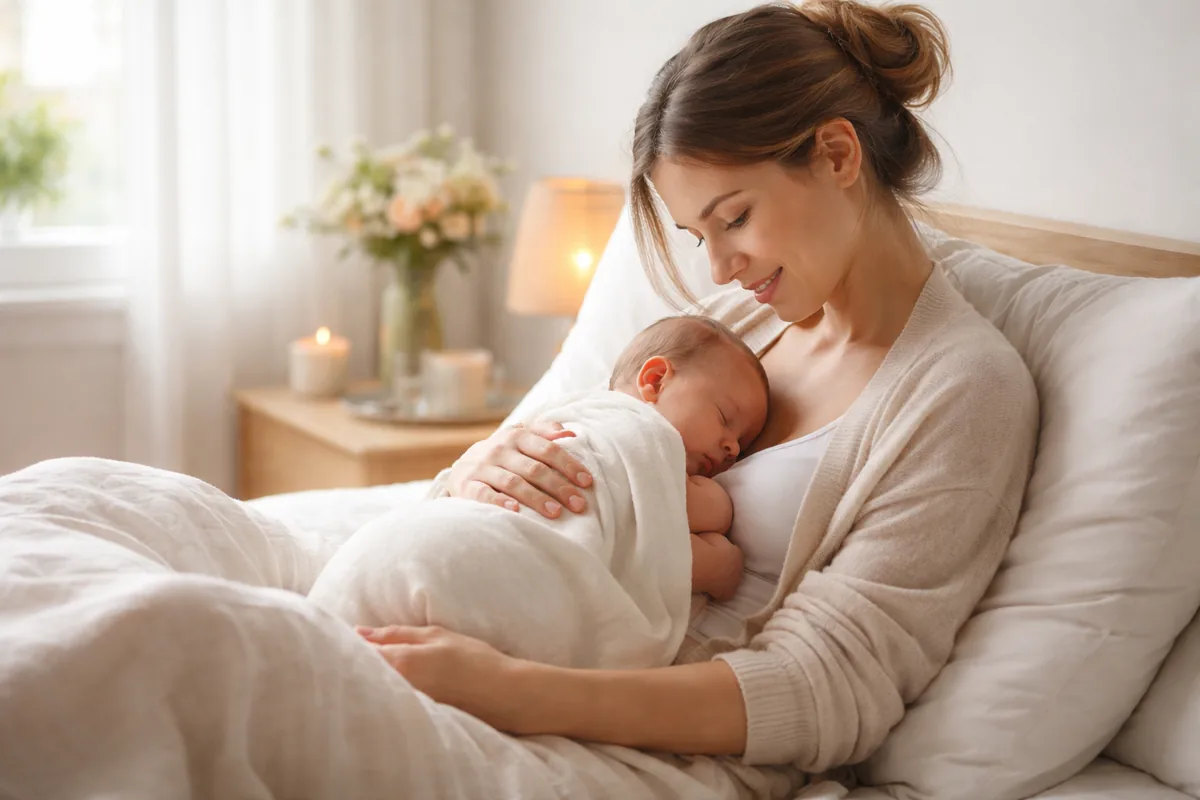 Comment vivre sereinement un post-partum après un accouchement naturel