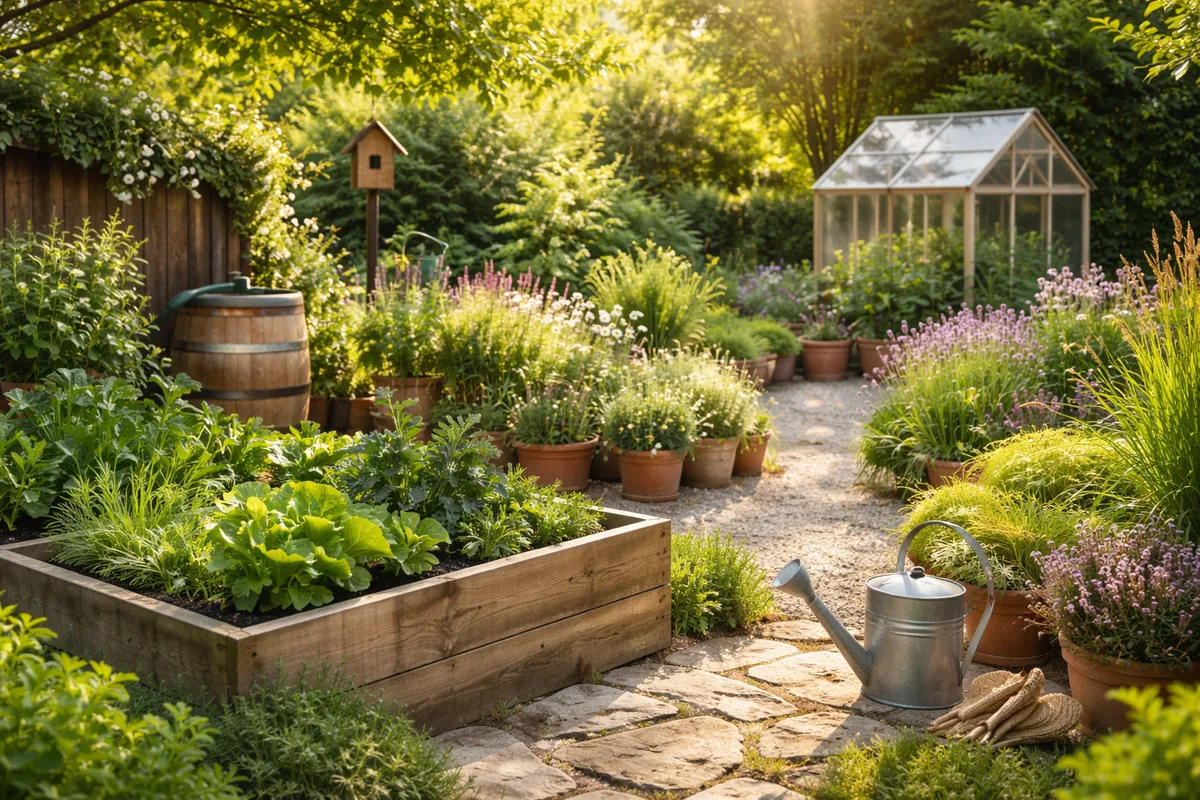 Les secrets d'un jardin durable et facile d'entretien