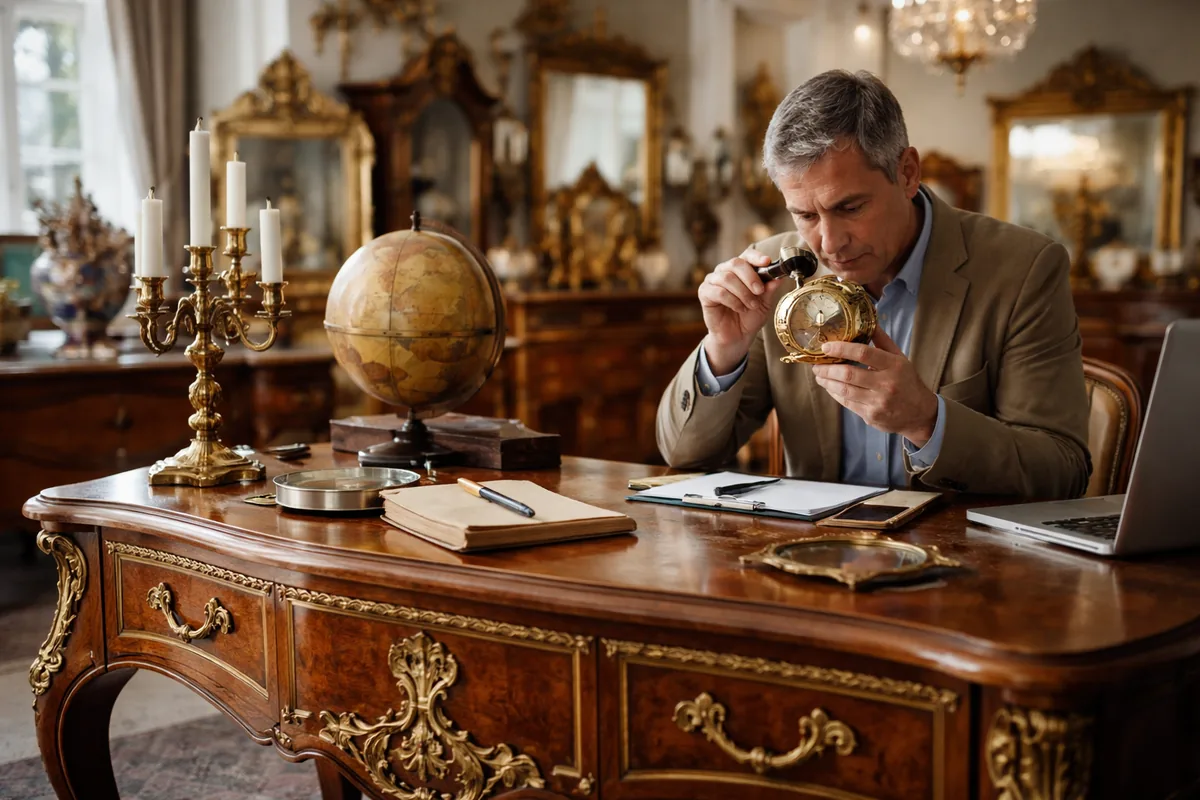 Comment estimer la valeur d'objets anciens en mobilier avant une vente aux enchères