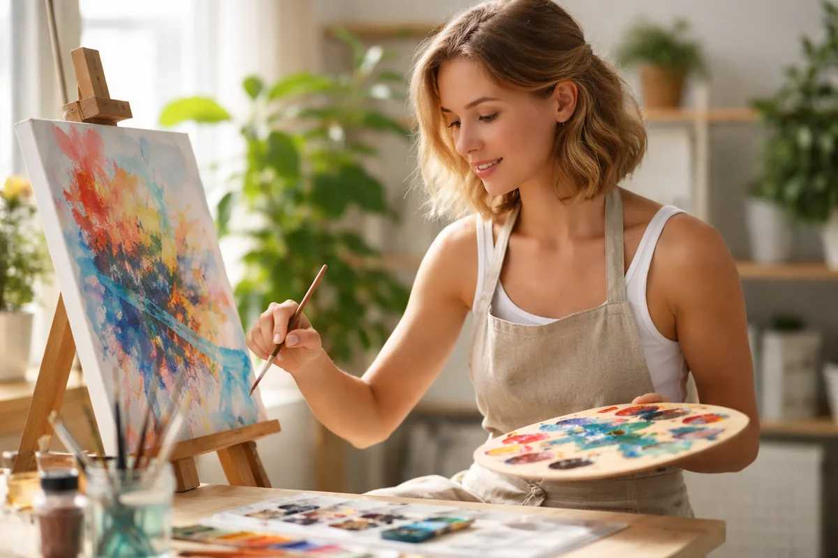 Les bienfaits de l'activité artistique sur le bien-être
