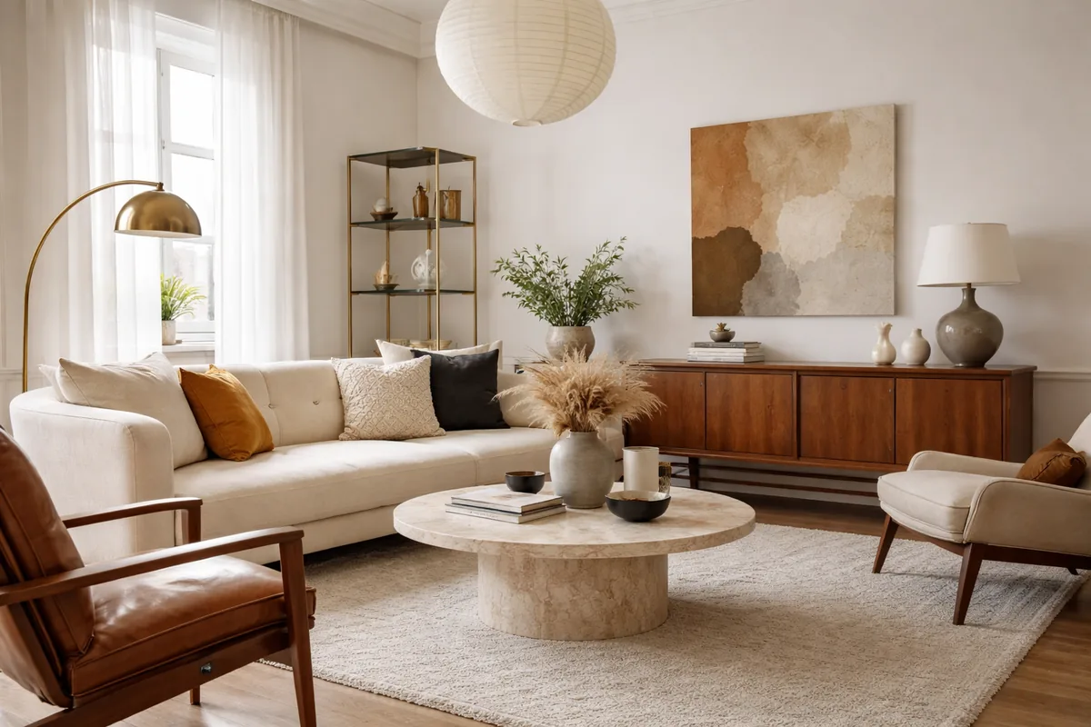 Comment réaliser une décoration intérieure chic avec du design moderne et des éléments vintage