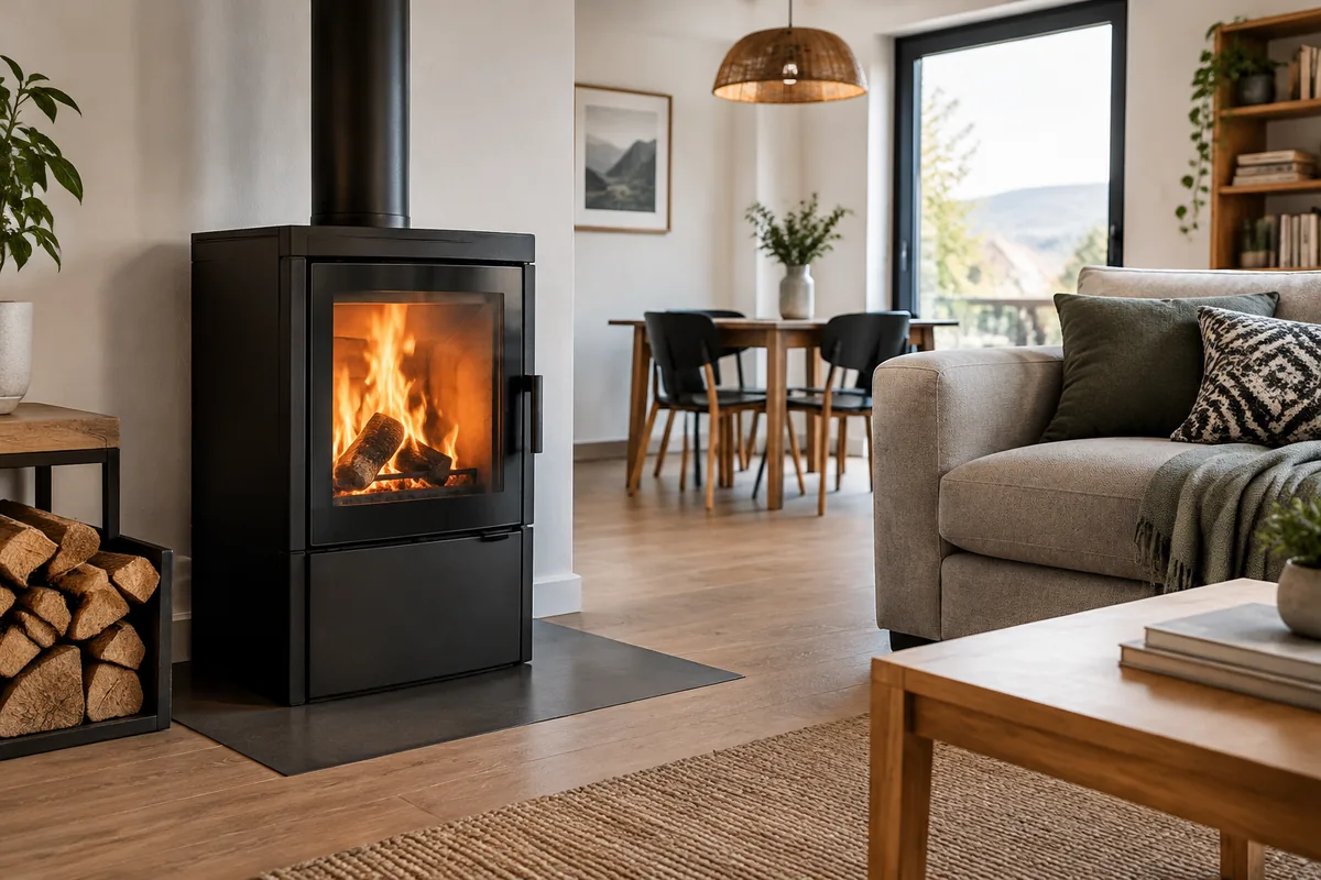 Comment choisir un poêle à bois pour chauffer une maison de 100 m²