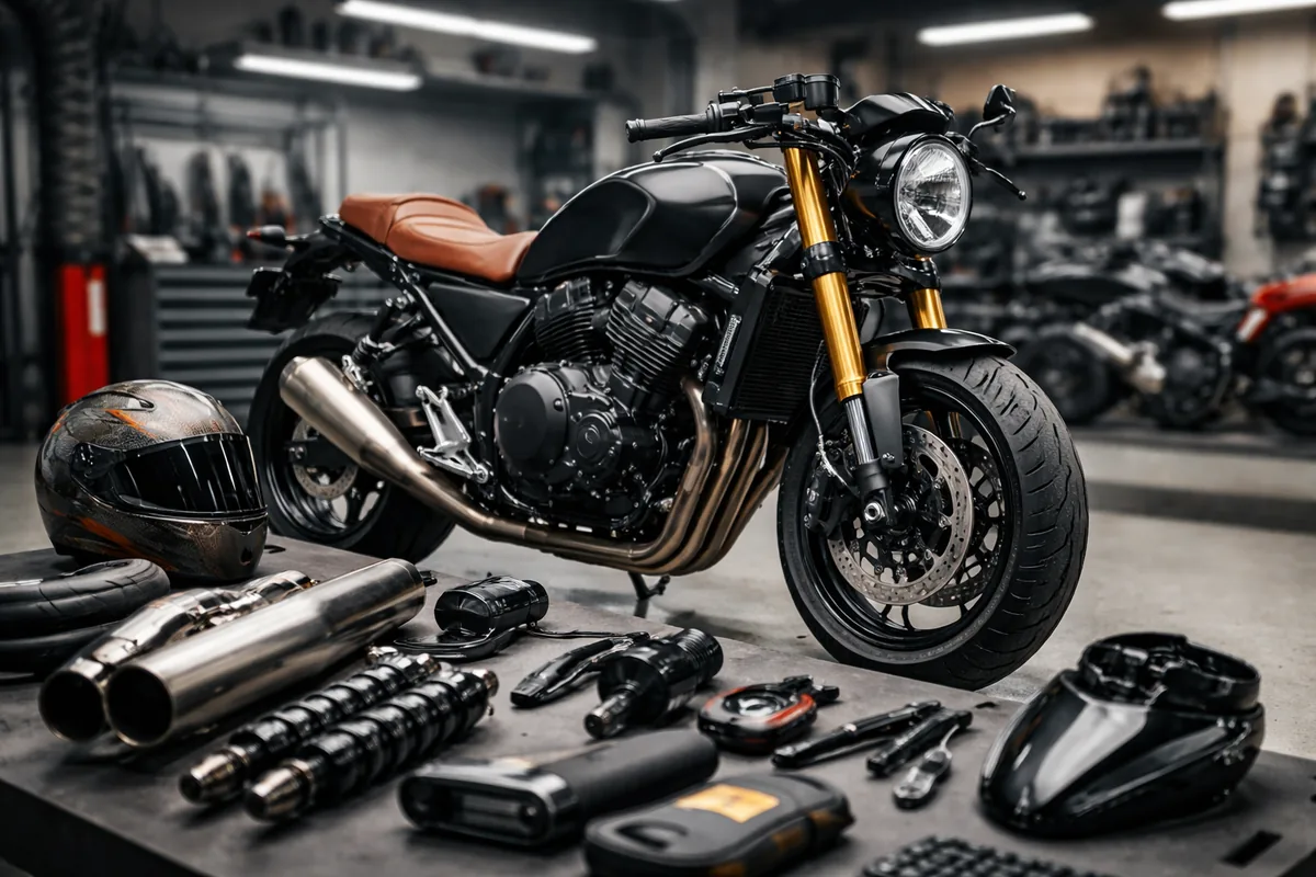 Comment choisir les meilleurs éléments de personnalisation pour votre moto